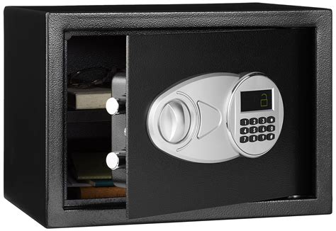 basics steel security safe lock box|security safe with combination lock.